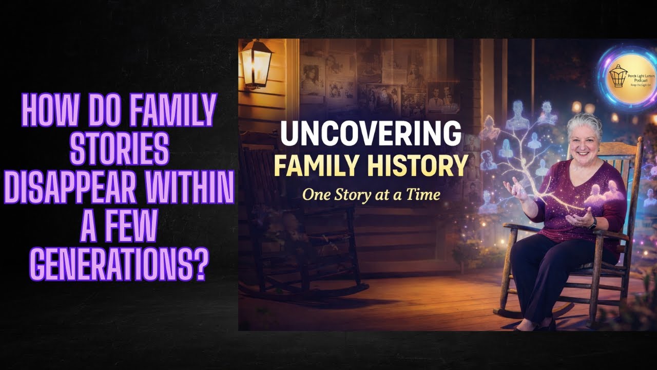 Day 2357 – How Do Family Stories Disappear Within a Few Generations?