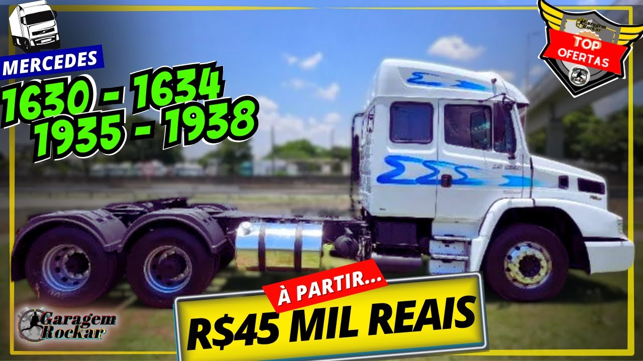 CAVALO MB 1630 1634 1935 e 1938 CAMINHÃO BARATO A VENDA [À PARTIR DE 45 MIL] Top Ofertas Rockar #olx