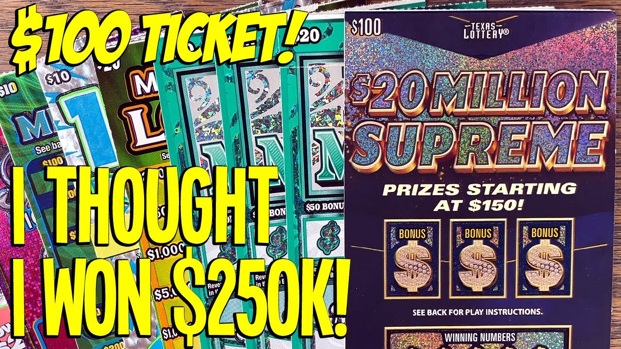 THE NEXT $100 TICKET! 💵 I Thought I Won $250,000!