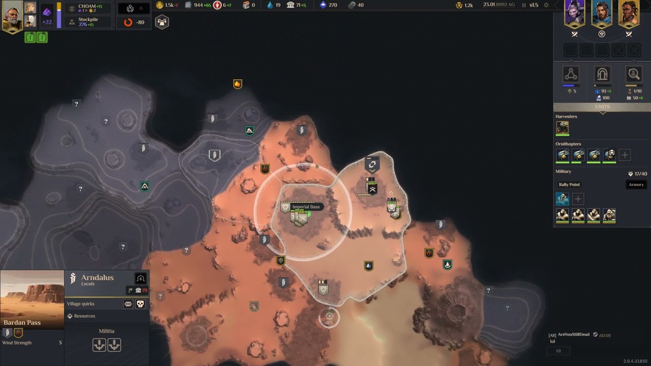 Dune  Spice Wars 2024.04.05 - Corrino vs Fremen - Turn Defeat into Victory (FFA) (WON)