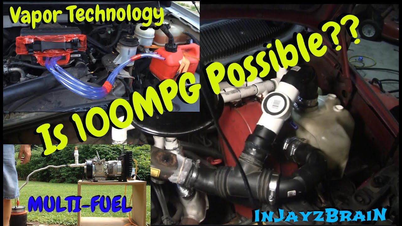 Is 100MPG + Possible?? Alternative Multi Fuel Vapor Van!