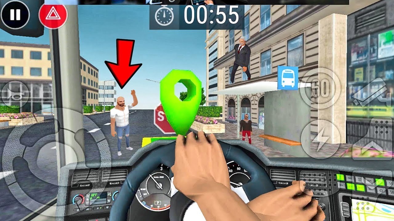 Bus Game Free Play #1 Top Simulator Games 2020 😍 - Bus Driving Android gameplay