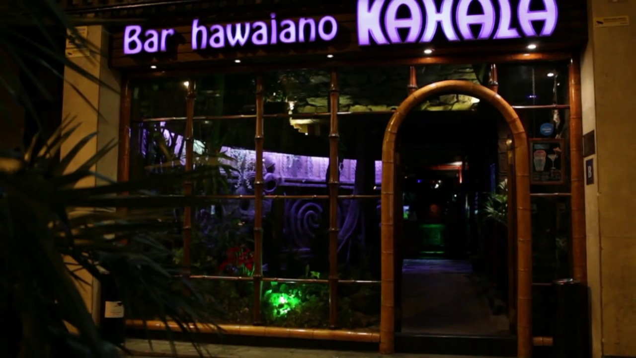 Spot Kahala Barcelona bar hawaiano
