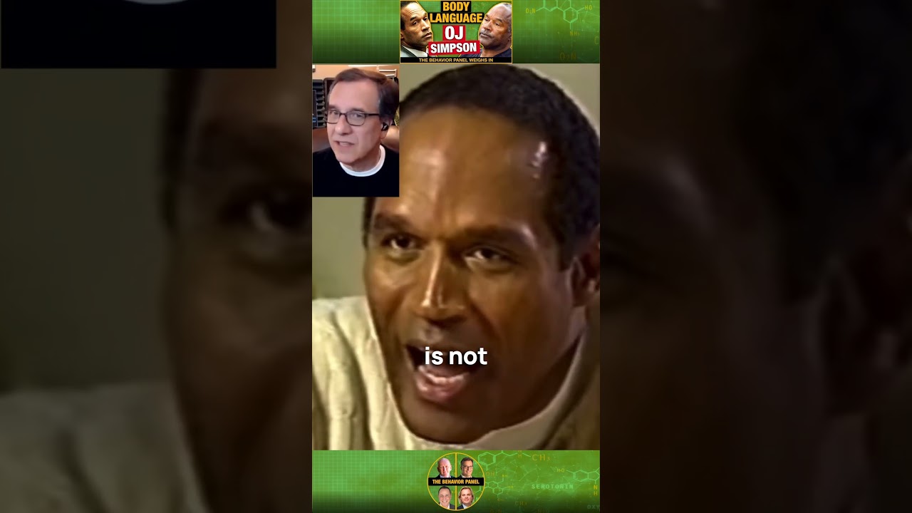 💥 What Did OJ Simpson's Body Language Reveal?