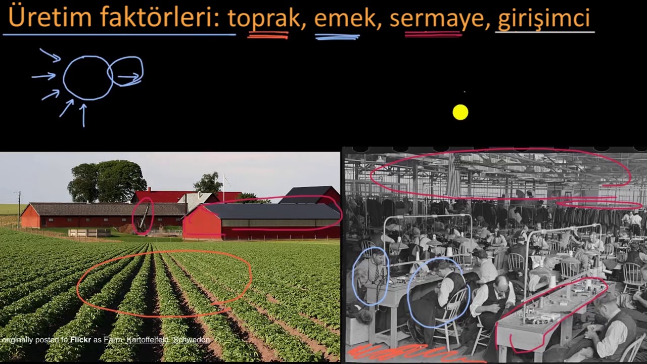 Üretimin Dört Faktörü (Ekonomi ve Finans) (Mikroekonomi)
