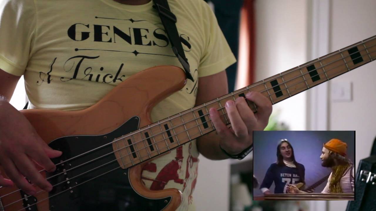 GENESIS - A Trick Of The Tail - Bass Cover