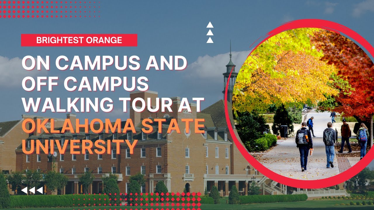 Walking Tour at Stillwater, Oklahoma || OSU || Off Campus ||