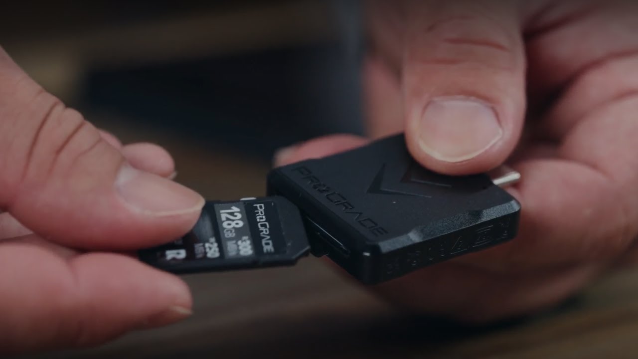 ProGrade Mobile Card Reader: Fast Media Import & Editing on the Go