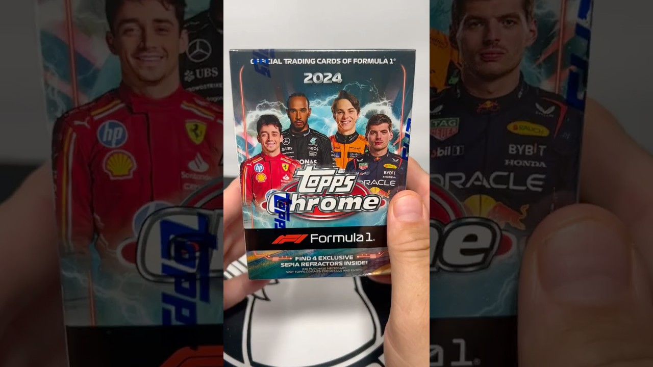Is 2024 Topps Chrome F1 Worth the Hype? Full Box Rip!