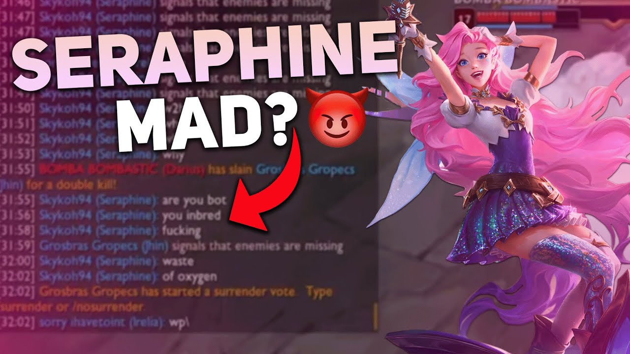 эта серафина немного безумна 😡🤬 | YamatosDeath
