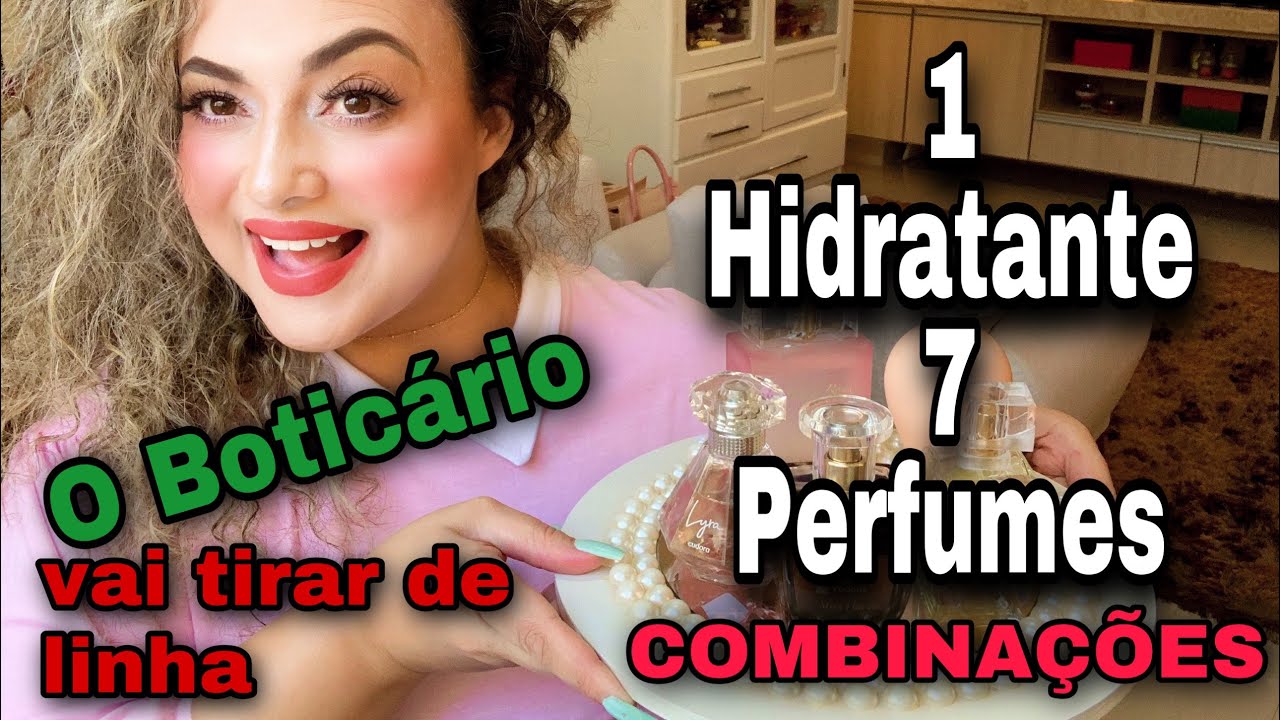 1 HIDRATANTE 7 PERFUMES, combinações perfeitas, n sabe combinar perfumes com hidratantes? VEM COMIGO