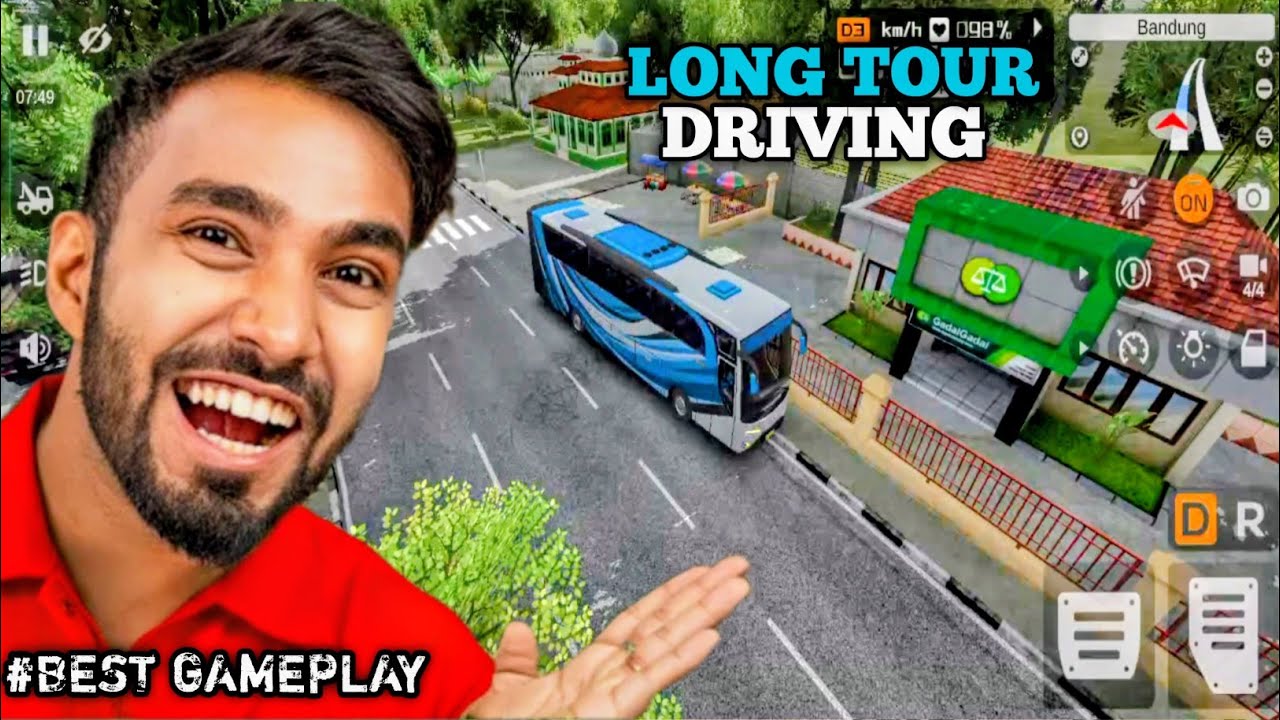 Indonesian Bus Simulator 2026 – Long Route Driving Gameplay 😱  