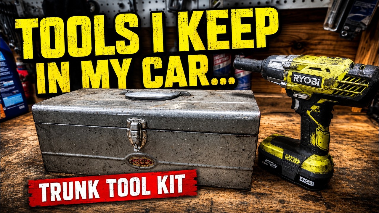 My Trunk Tool Kit:  The Tools I Keep in My Car by @GettinJunkDone
