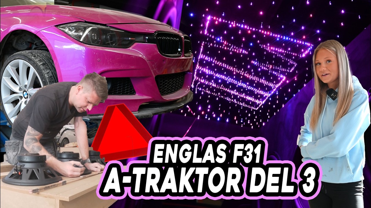 BYGGER INSIDAN PÅ ENGLAS A-TRAKTOR! DEL 3 - LJUD & STJÄRNHIMMEL