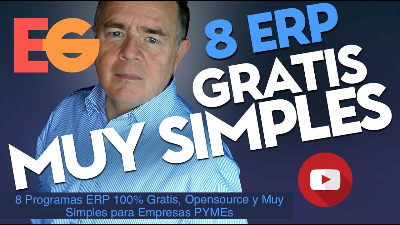 8 Programas ERP 100% Gratis y Muy SIMPLES para Empresas PYMEs, que NO Conoces