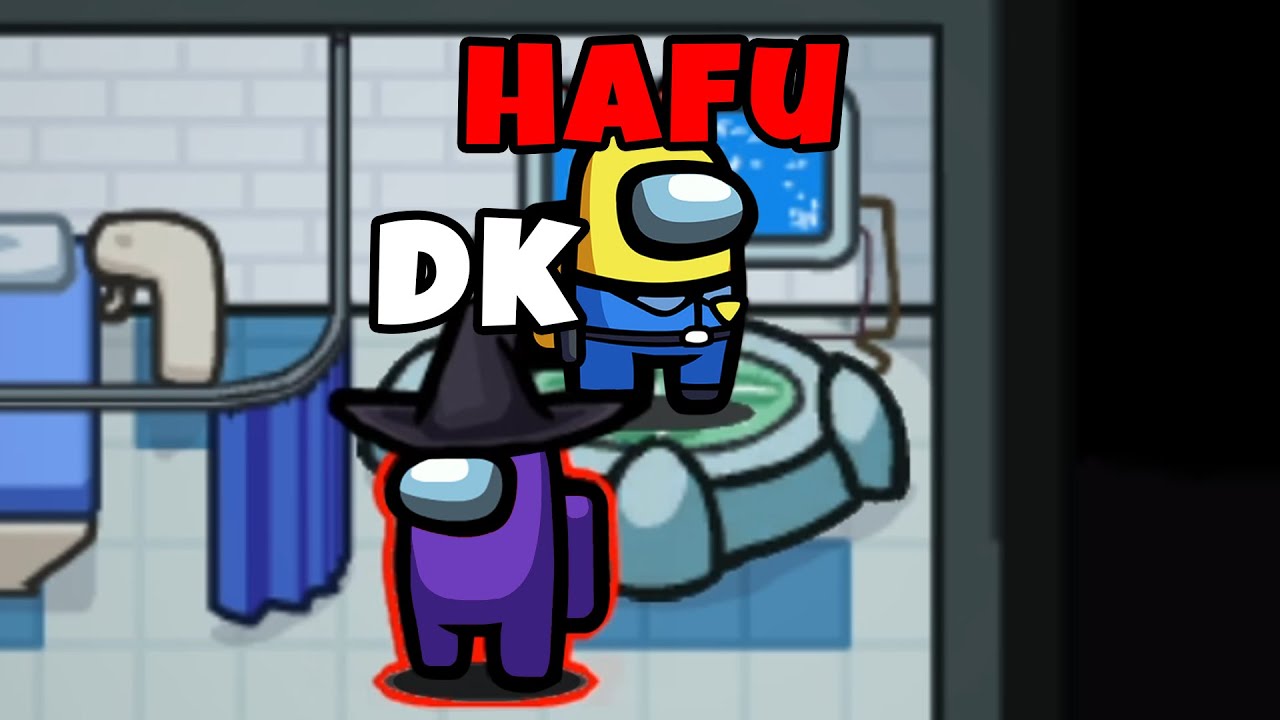 I Faked Medscan and then Piled Bodies in Decontam as Impostor | Among Us Hafu