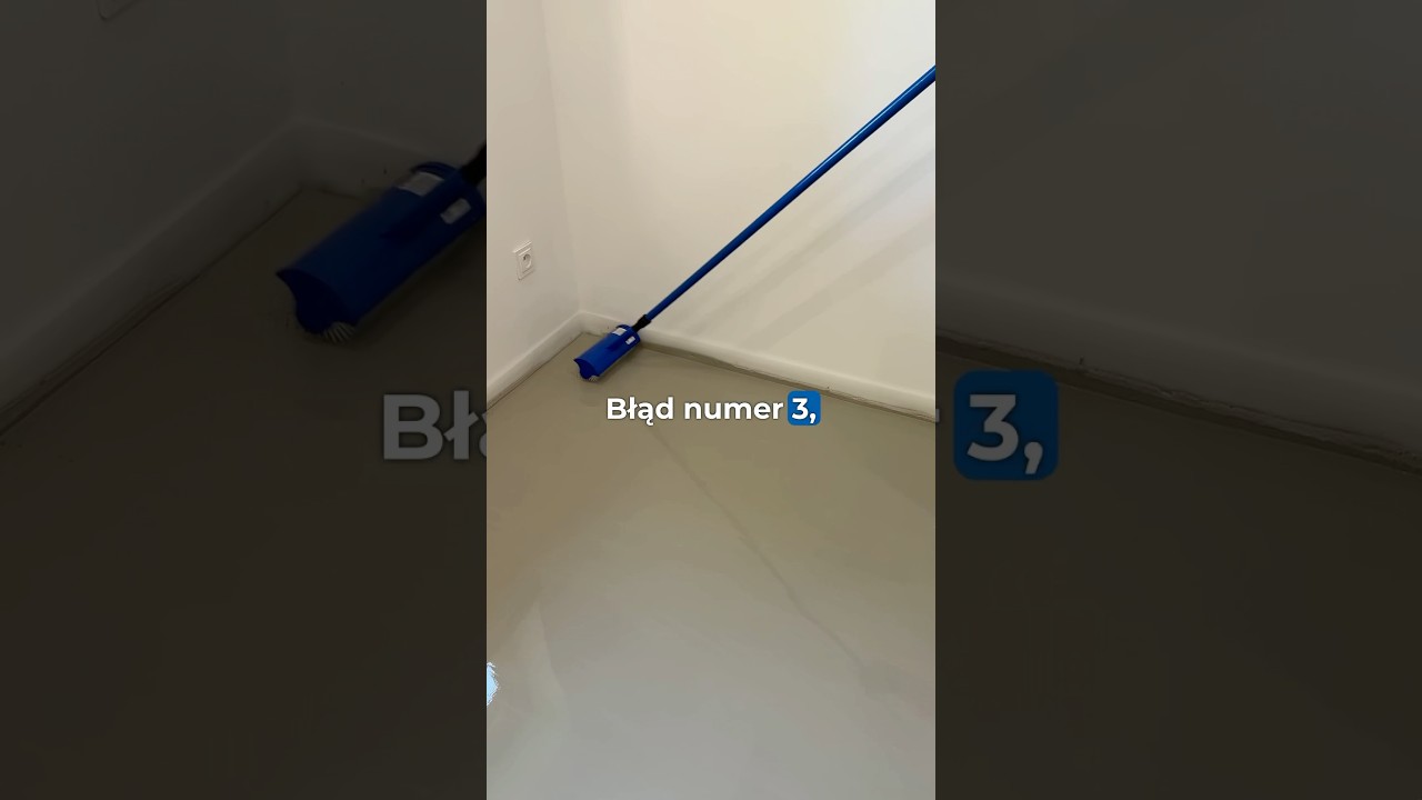 3 błędy przy WYLEWCE samopoziomującej⁉️🧱