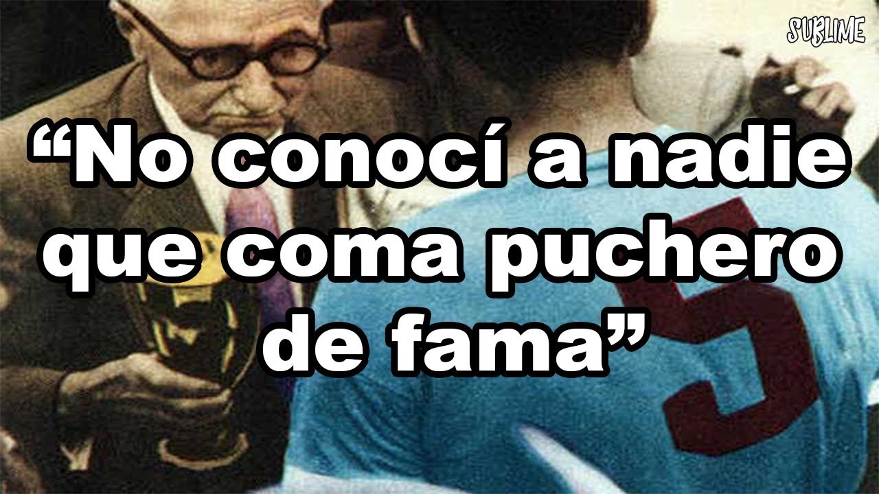 OBDULIO VARELA: Algunas frases del prócer del fútbol Uruguayo.