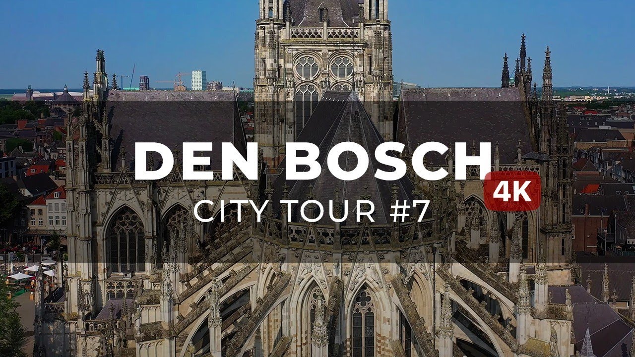 (Drone 4K) Den Bosch - City Tour #7