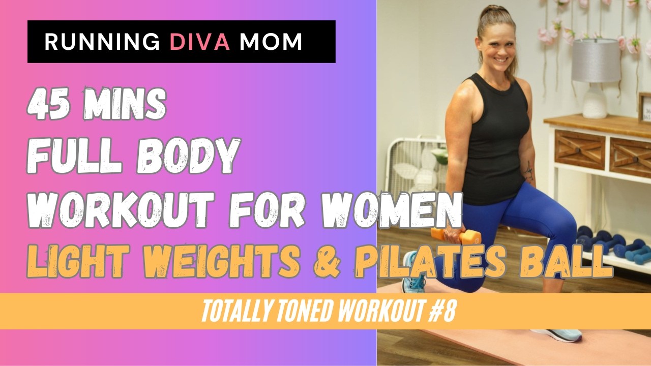 Totally Toned Workout #8 | Pilates ball [recorded live 1/29/2021]