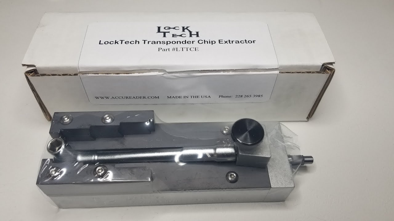 Transponder Chip Extractor video by LockTech
