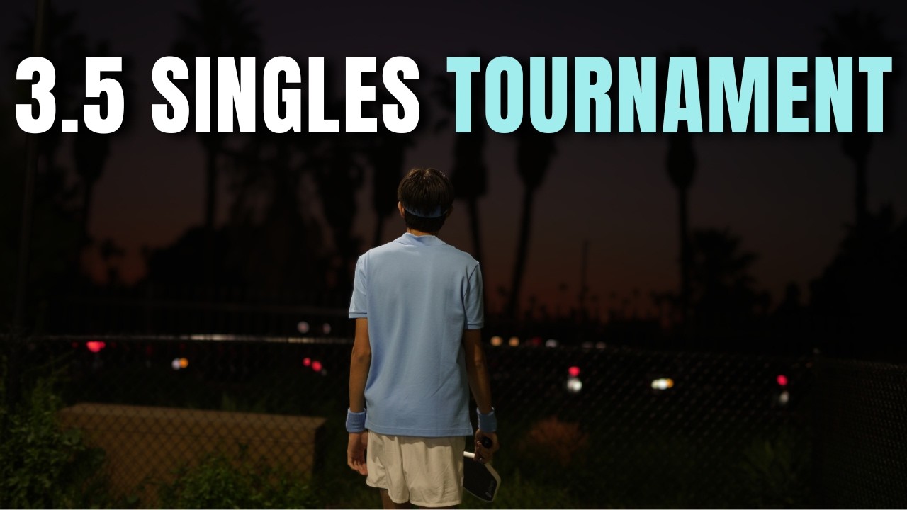 Can I Finally Win a 3.5 Singles Tournament?