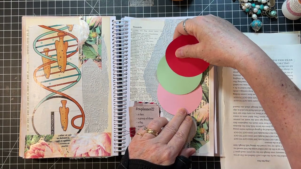 #cwplanner22 - Margarete Miller Challenge & Collage Ephemera