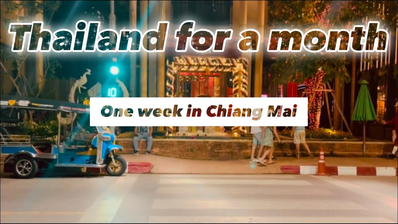 🇹🇭태국한달-ChiangMai 디지털노마드 성지 치앙마이1️⃣ 병약한 노마드의 일주일
