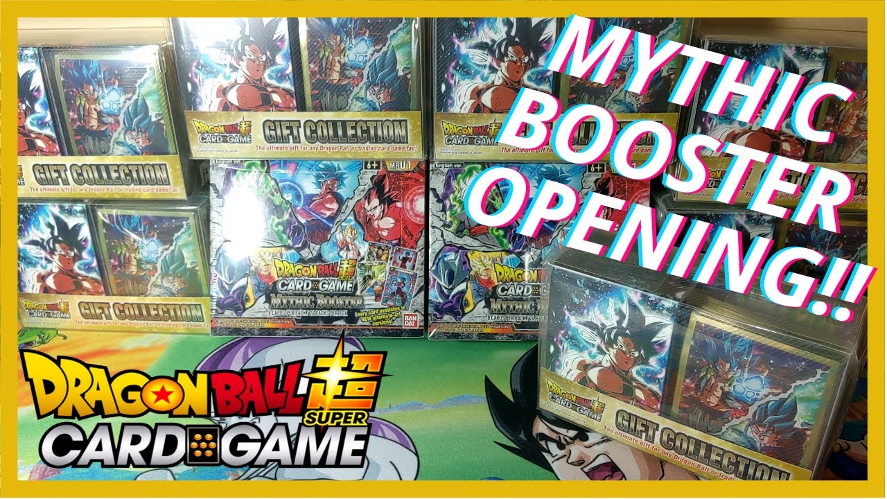 Mythic Booster Gift Collection Opening! - Dragon Ball Super Card Game