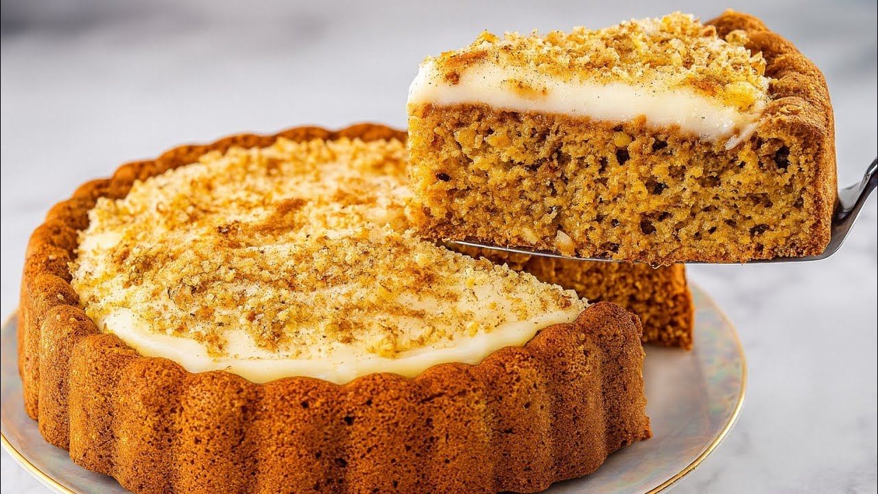 Even children will love this carrot cake, the autumn recipe exceeded all my expectations 🥕
