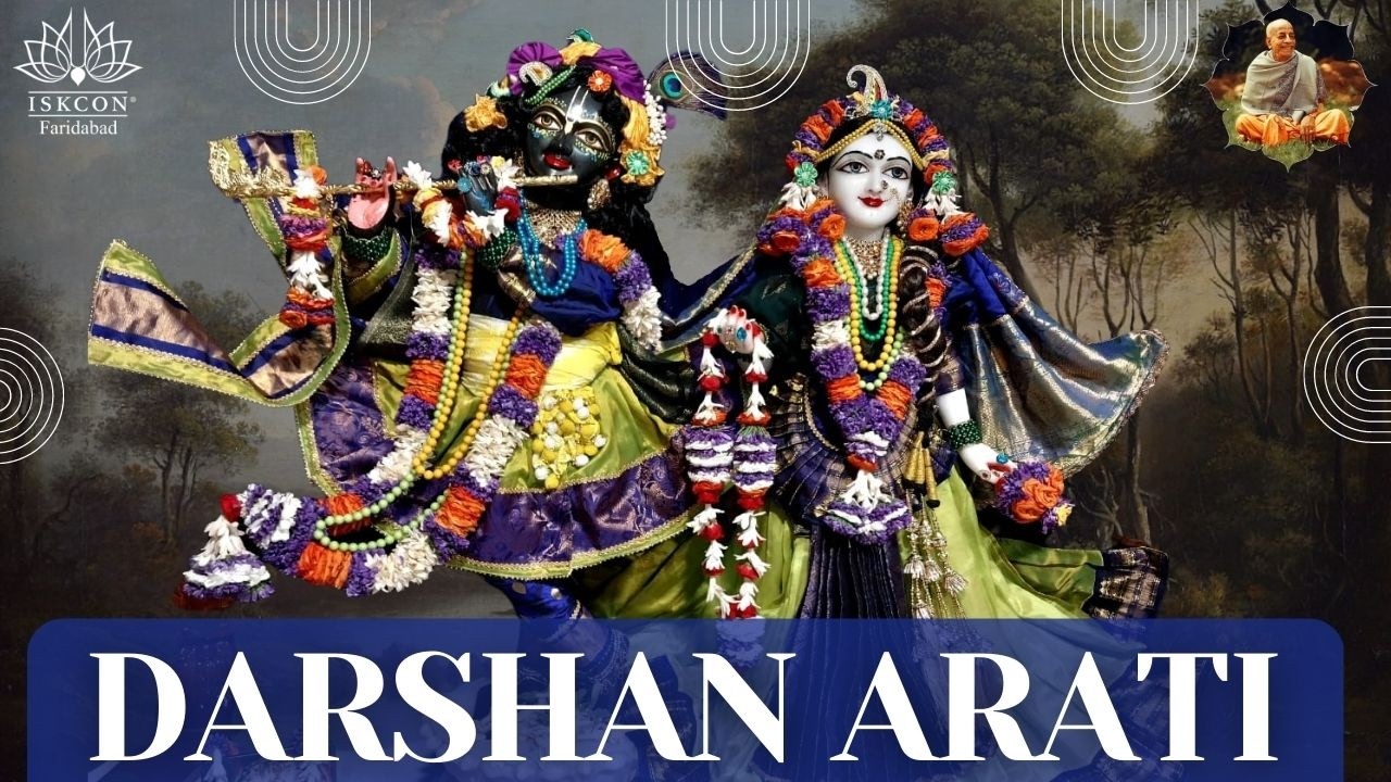 Darshan  Arati || 6th March 2026 | ISKCON Faridabad