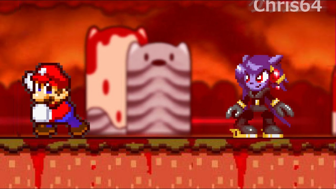 Mario and Sonic vs Black-Lilac