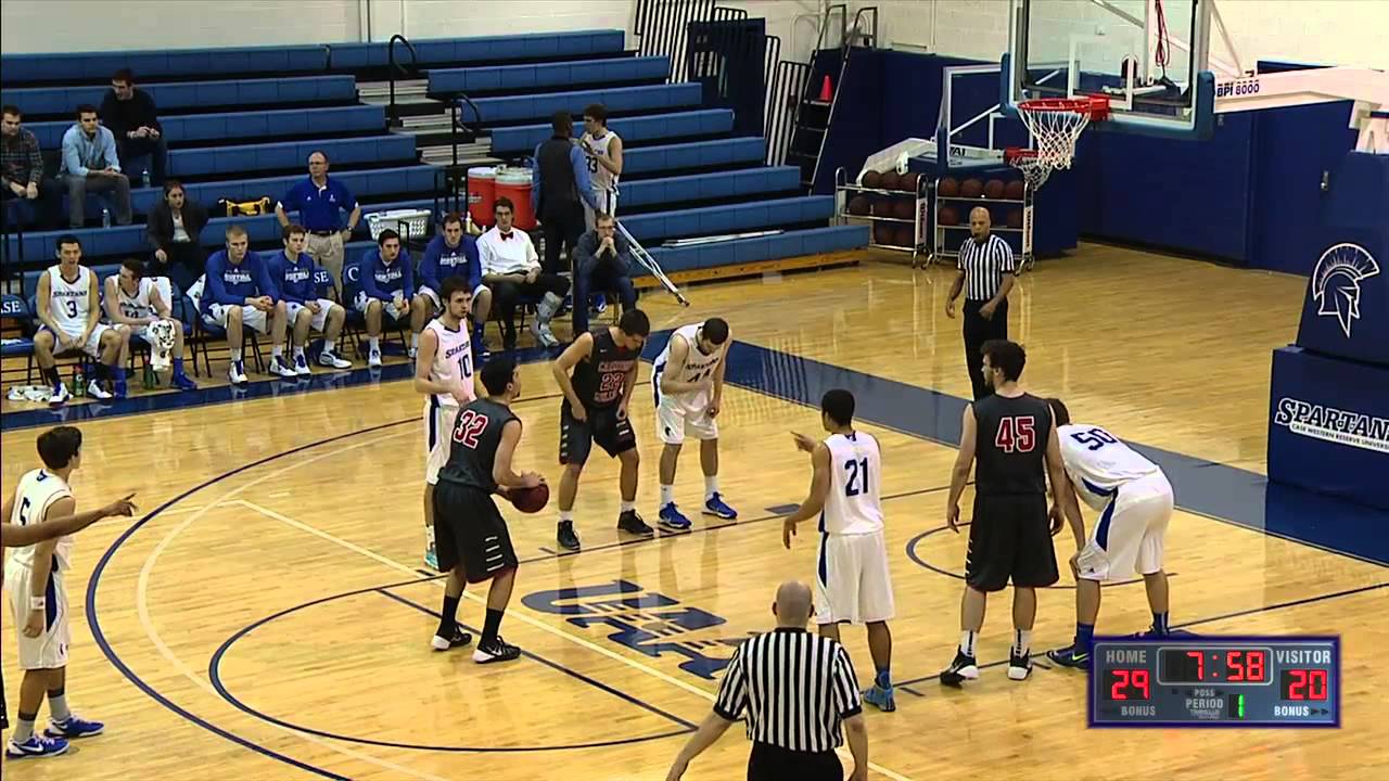 CWRU vs. Carnegie Mellon (Men's Basketball - 1st Half)