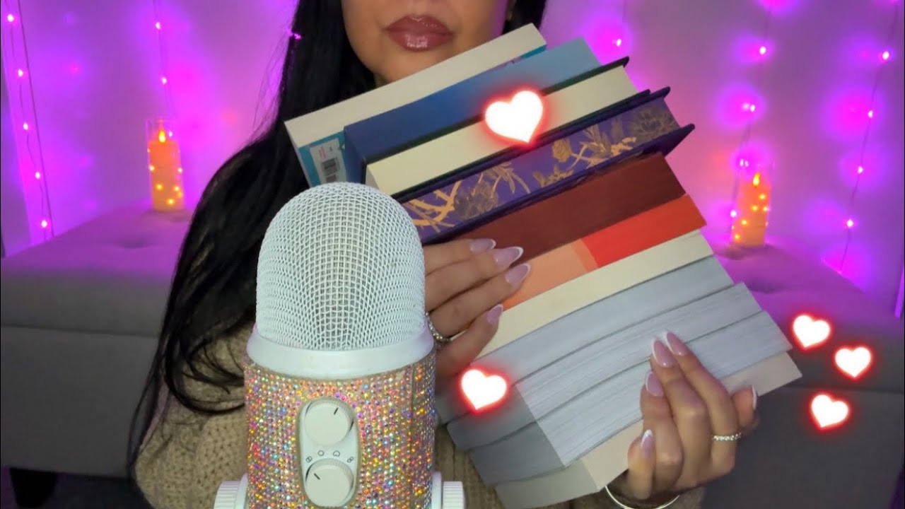 ASMR the 11 books I read in February 🏹❤️💌 | reading wrap up! ⭐️ book triggers