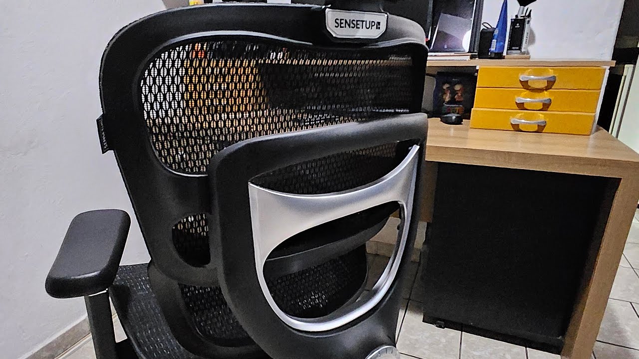 DICAS: Cadeira Ergonômica Soudis A08 Sensetup 