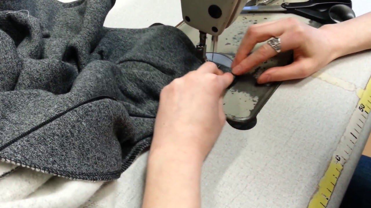 How to sew a zipper sweatshirt sewing course. Jak wszyć ekspres błyskawiczny do bluzy
