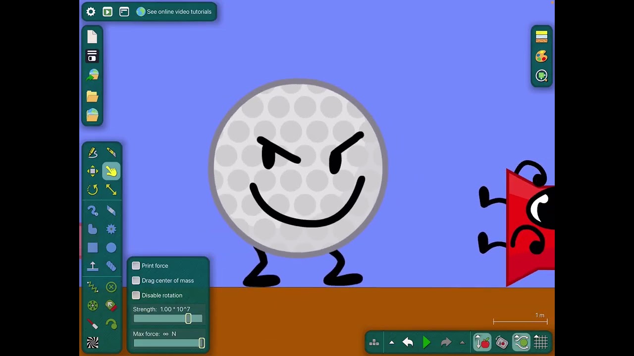 Bfdi balance beam challenge #bfdi