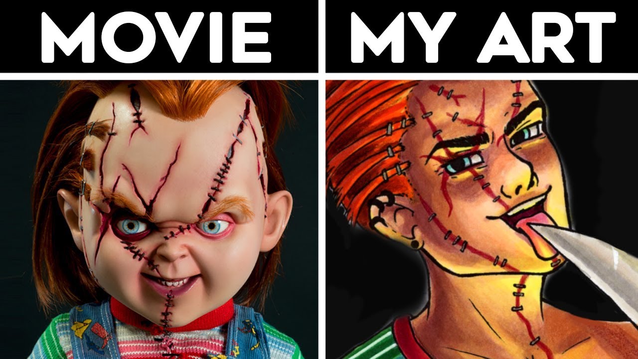 I Drew CHUCKY as a HOT GUY