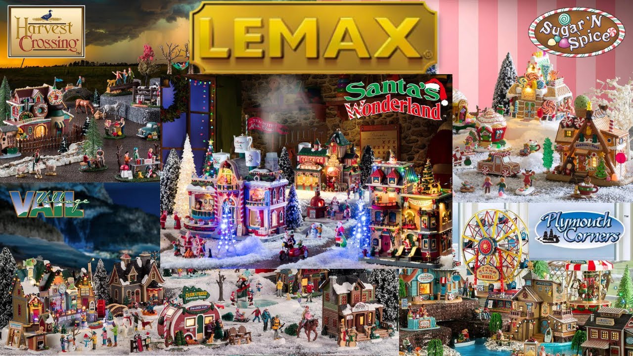 LEMAX NEW COLLECTION 2024 | HARVEST CROSSING | SUGAR N SPICE | SANTA'S WONDERLAND #lemax #christmas