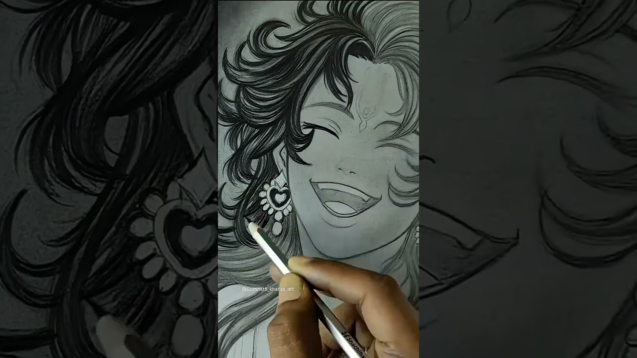 कान्हा जी की ड्राइंग😊 लाइक , शेयर, कमेंट✅
