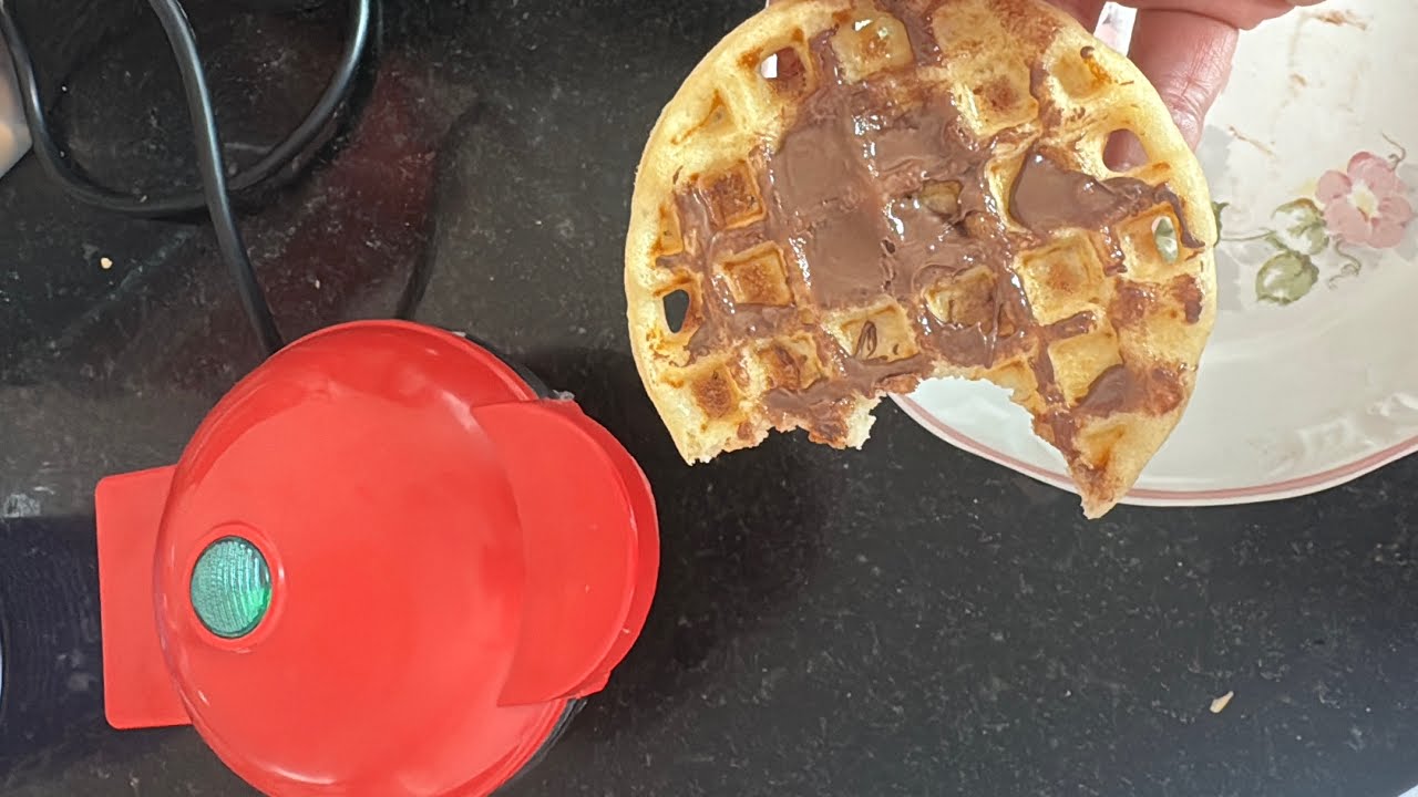 TESTEI A MÁQUINA DE Waffles QUE TÁ DANDO O QUE FALAR… 