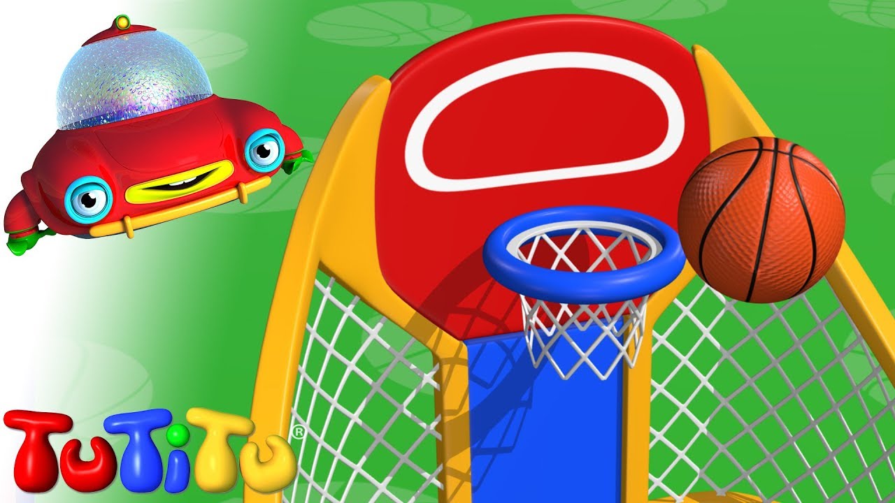 🎁TuTiTu Builds a Basketball - 🤩Fun Toddler Learning with Easy Toy Building Activities🍿