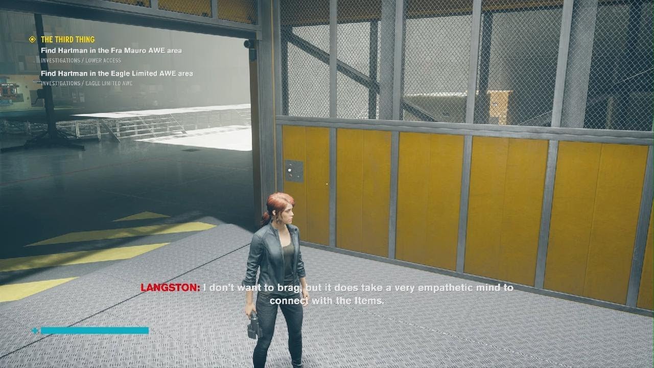 Control Ultimate Edition - AWE DLC - Langston's Monologue 1