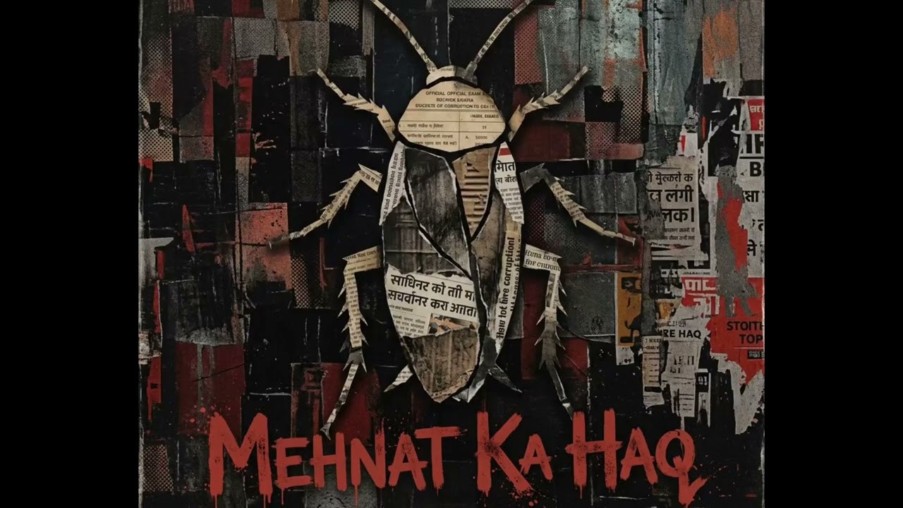 Mehnat ka haq ! Cockroach Janata party ! Cjp song #shorts #viral #song 