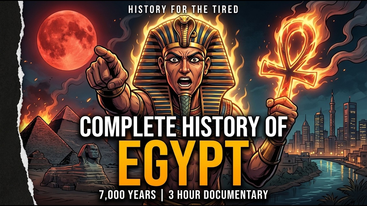 The Complete History of Ancient Egypt to Modern Day | 7,000 Years in 3 Hours | Full Documentary