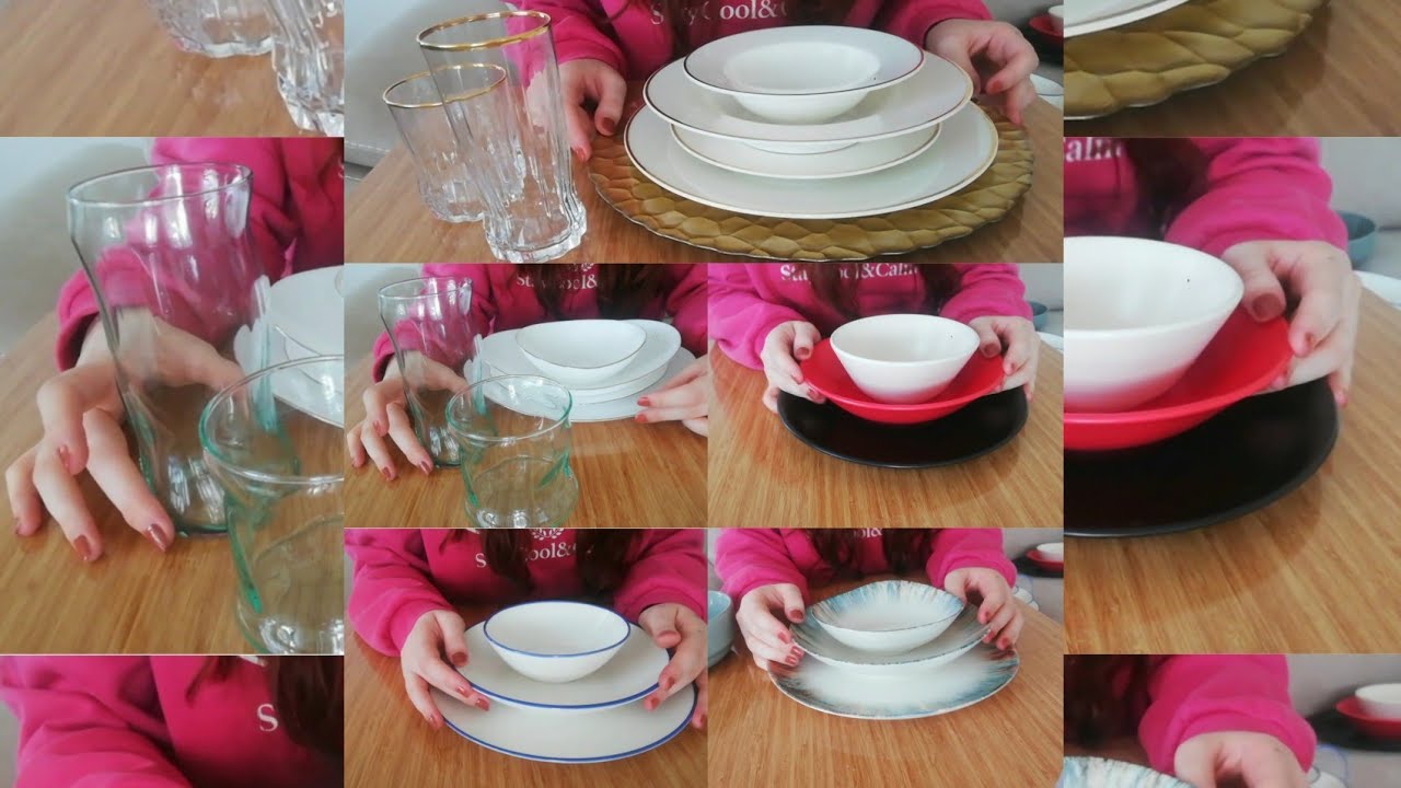 ÇEYİZ ALIŞVERİŞİ 1 | YEMEK TAKIMLARIM (Güral Porselen, Karaca, Keramika)