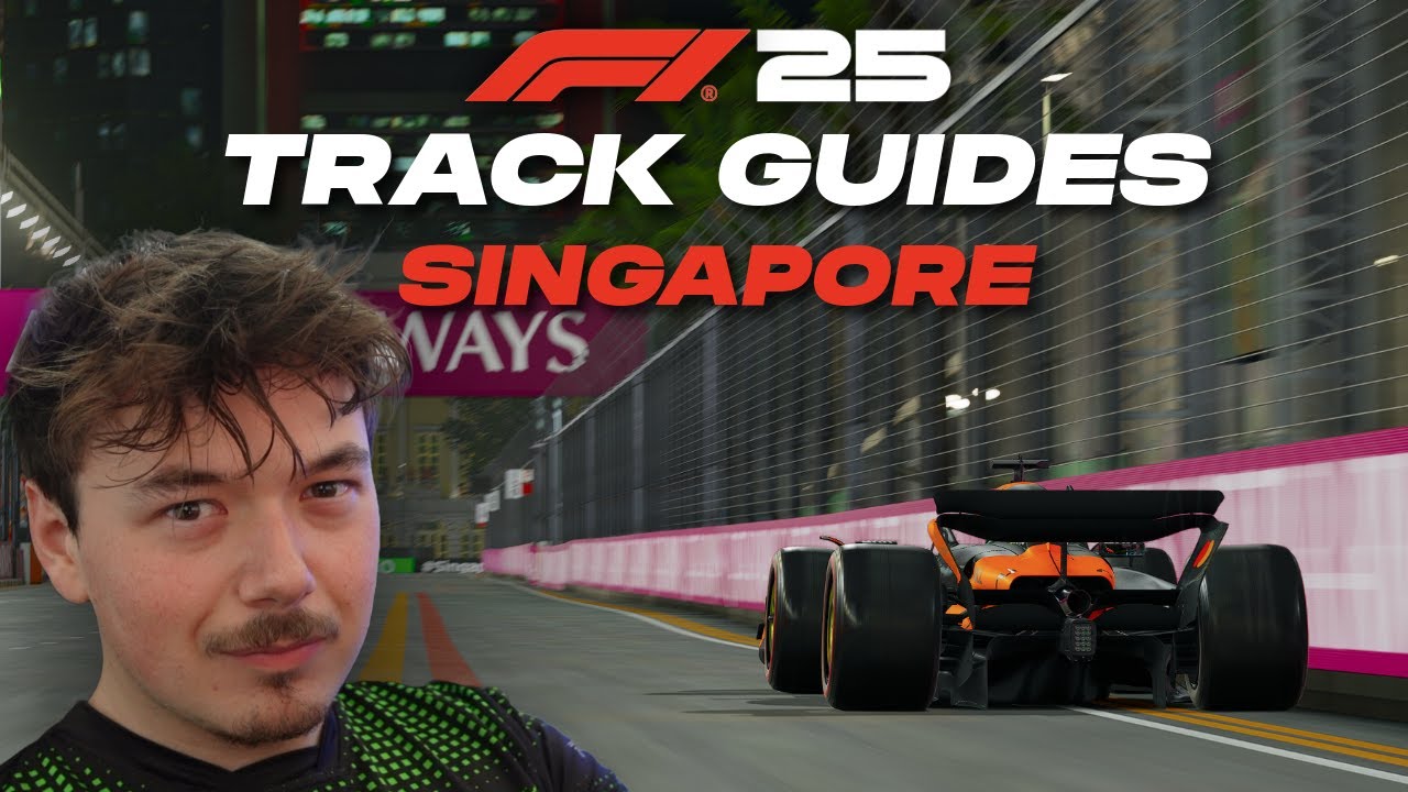 F1 25 Singapore track guide - ERS Strategy + Setup included