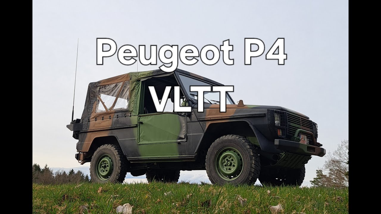 Peugeot P4 VLTT, Französische Armee, Walk Around and Drive, Armee, Lizenz Mercedes G, Wolf