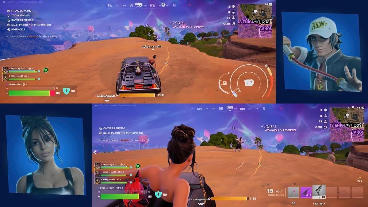 Victoria con el escrudon #fortnite