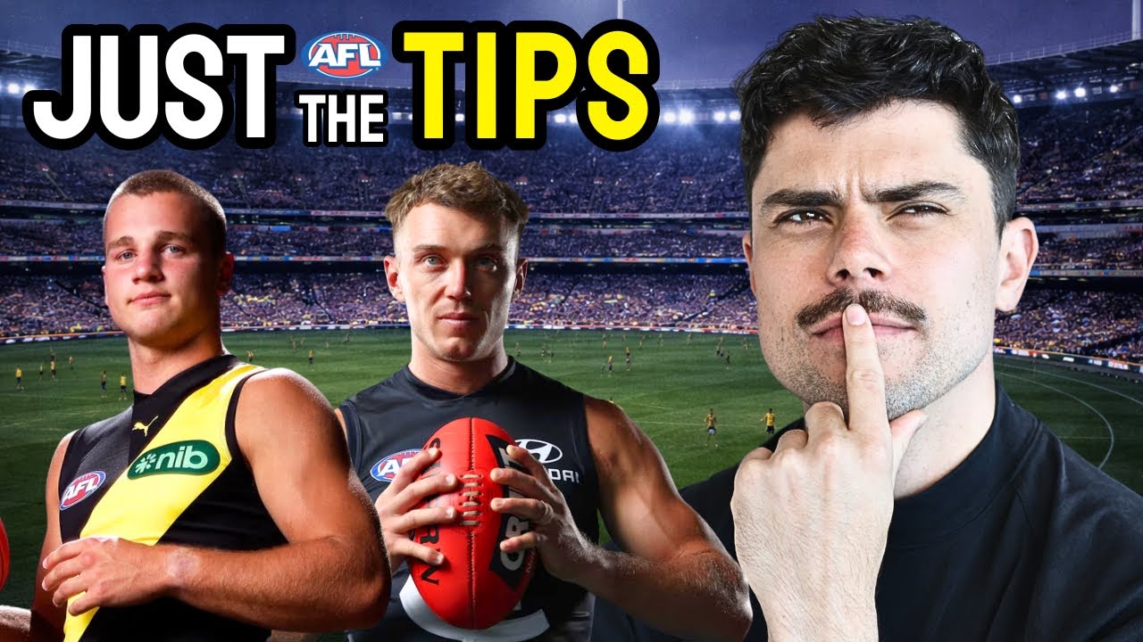 AFL Round 1 Predictions | JUST THE TIPS